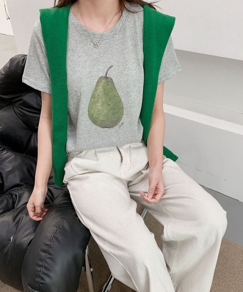 Футболка из смеси хлопка и льна, крупный силуэт, принт фруктов LOWO, серый
Футболка из смеси хлопка и льна, крупный силуэт, принт фруктов LOWO, серый