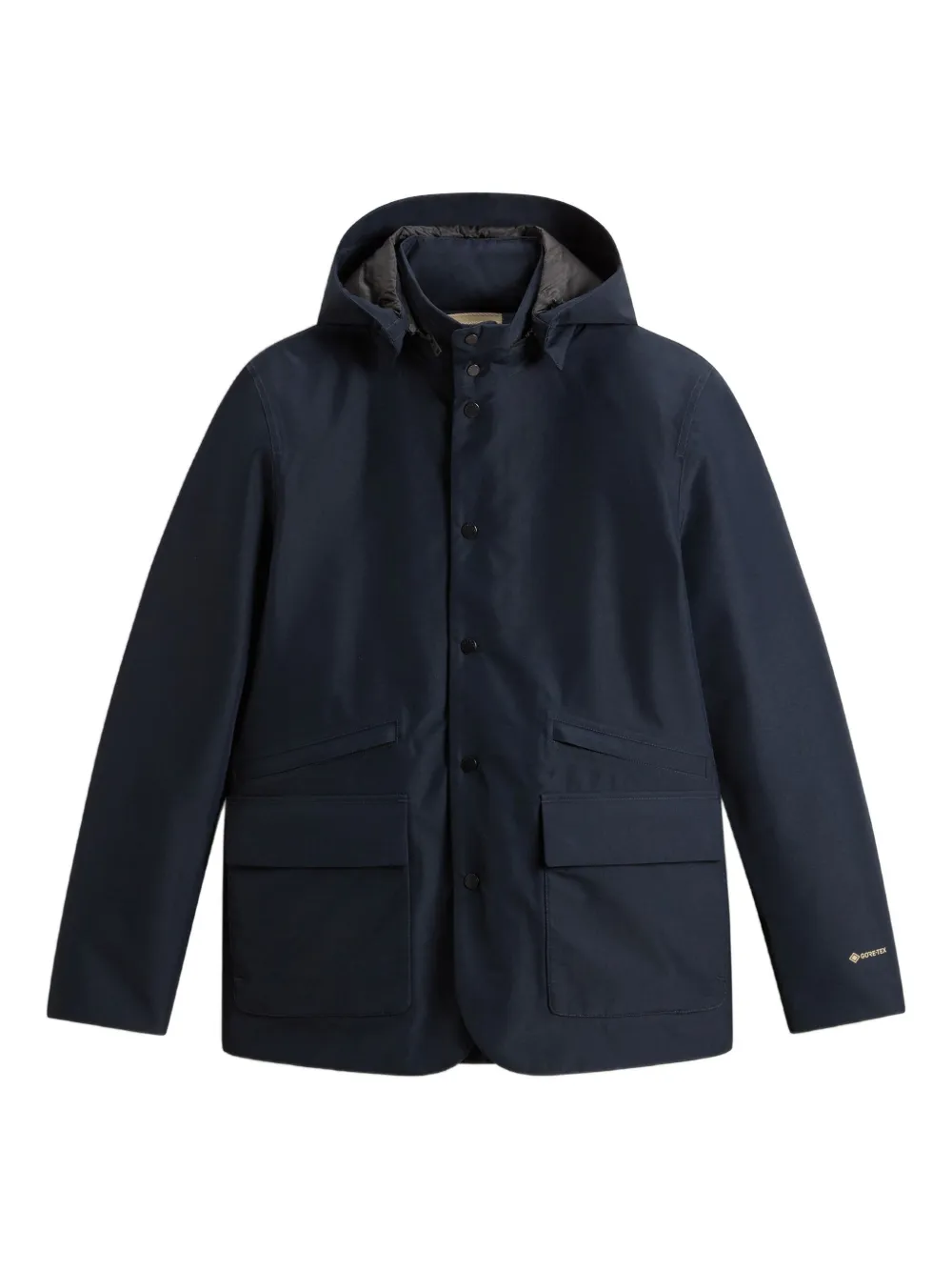 Куртка на пуговицах с капюшоном WOOLRICH, синий
Куртка на пуговицах с капюшоном WOOLRICH, синий