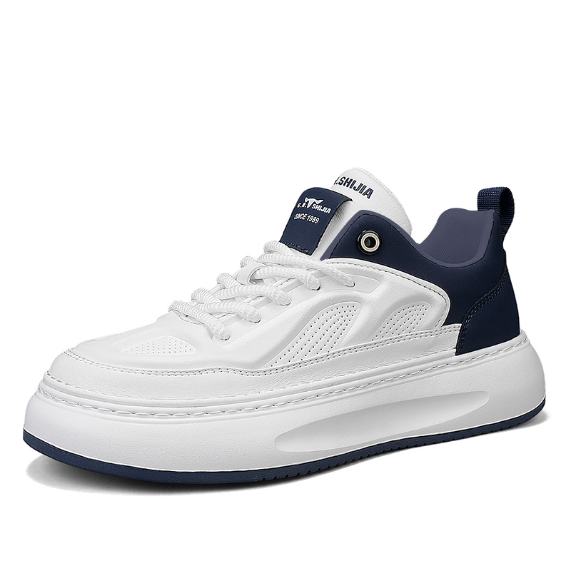 Мужские кроссовки для скейтбординга, увеличивающие рост, устойчивые к истиранию, легкие, дышащие, нескользящие, с низким верхом G.N.SHIJIA, White Blue
Мужские кроссовки для скейтбординга, увеличивающие рост, устойчивые к истиранию, легкие, дышащие, нескользящие, с низким верхом G.N.SHIJIA, White Blue