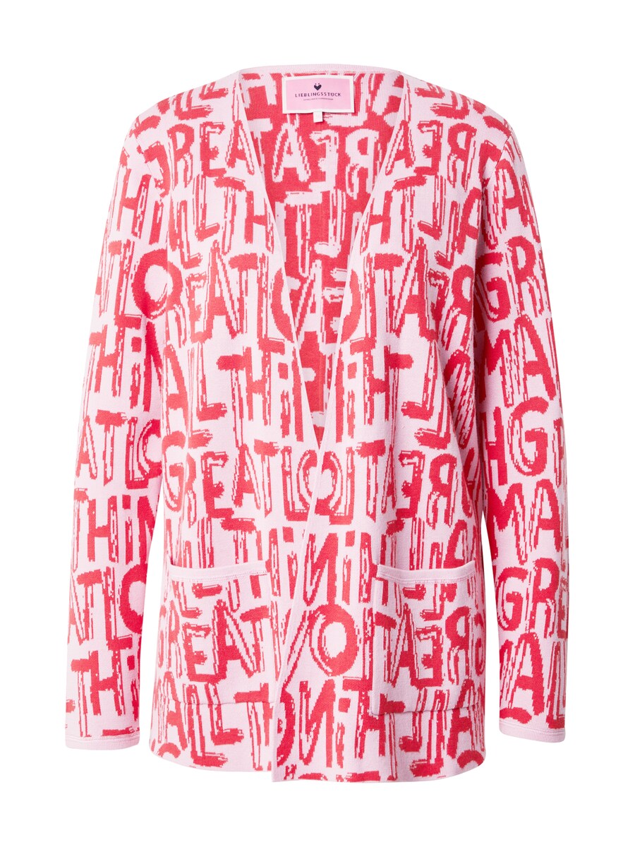 Вязаный кардиган LIEBLINGSSTÜCK Knit Cardigan Parisa, розовый 
Вязаный кардиган LIEBLINGSSTÜCK Knit Cardigan Parisa, розовый