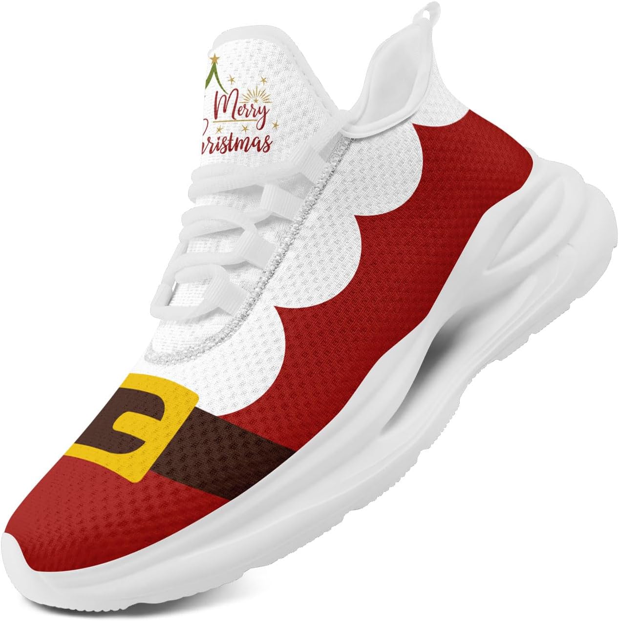 Легкие кроссовки AWSOLE для бега на Рождество для мужчин и женщин с дышащей сеткой, спортивные и ходовые тренеры, белый/черный/красный
Легкие кроссовки AWSOLE для бега на Рождество для мужчин и женщин с дышащей сеткой, спортивные и ходовые тренеры, белый/черный/красный