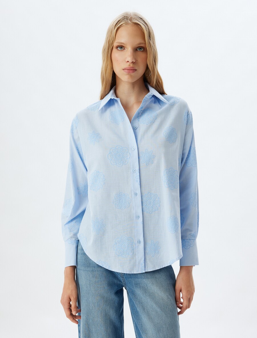 Блуза Koton, светло-синий
Блуза Koton, светло-синий