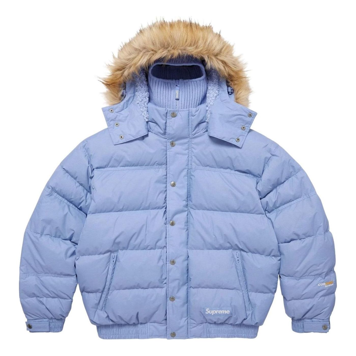 Пуховая куртка Supreme FW25 с защитной маской и наполнителем 700, цвет «светло-голубой»
Пуховая куртка Supreme FW25 с защитной маской и наполнителем 700, цвет «светло-голубой»