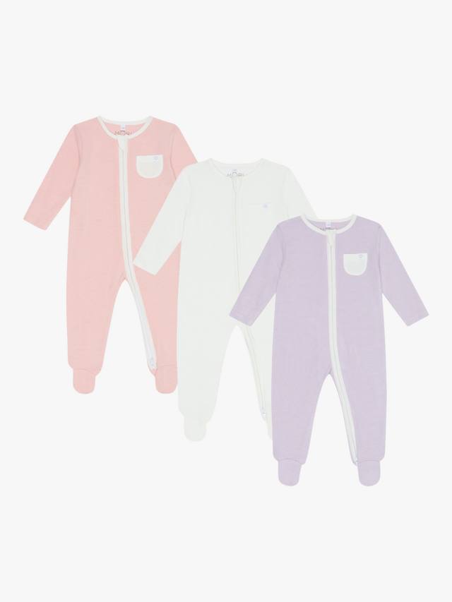 Детский комбинезон с застежкой-молнией из хлопковой смеси MORI, Pack of 3, Pink/Lilac/White
Детский комбинезон с застежкой-молнией из хлопковой смеси MORI, Pack of 3, Pink/Lilac/White