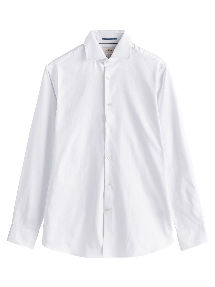 Приталенная рубашка на пуговицах Next, белый
Приталенная рубашка на пуговицах Next, белый