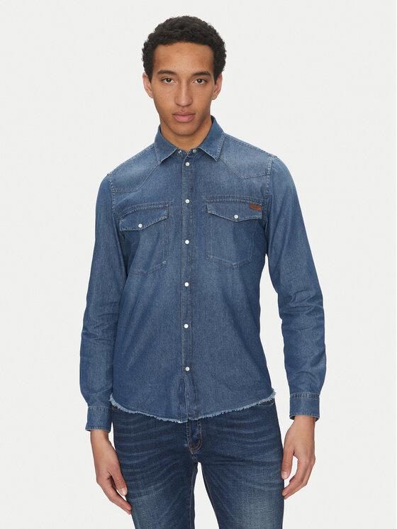 Джинсовая рубашка стандартный крой QA5294 D0256 Liu Jo, синий
Джинсовая рубашка стандартный крой QA5294 D0256 Liu Jo, синий