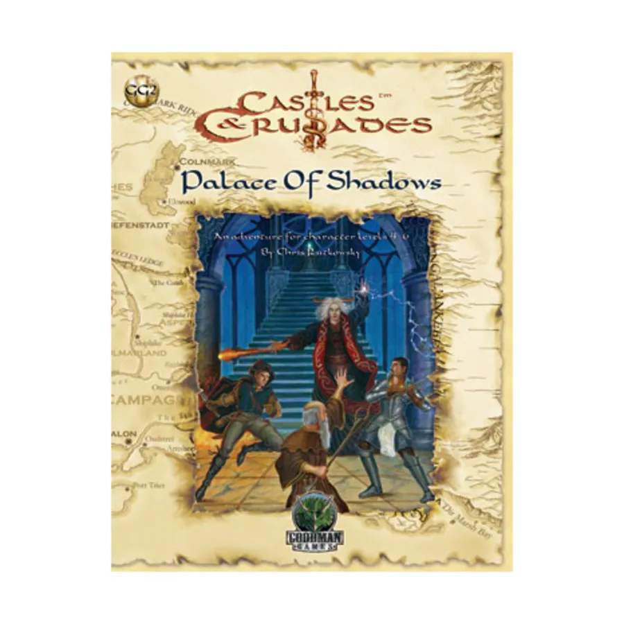 Модуль Palace of Shadows, Castles & Crusades (Goodman Games)
Модуль Palace of Shadows, Castles & Crusades (Goodman Games)