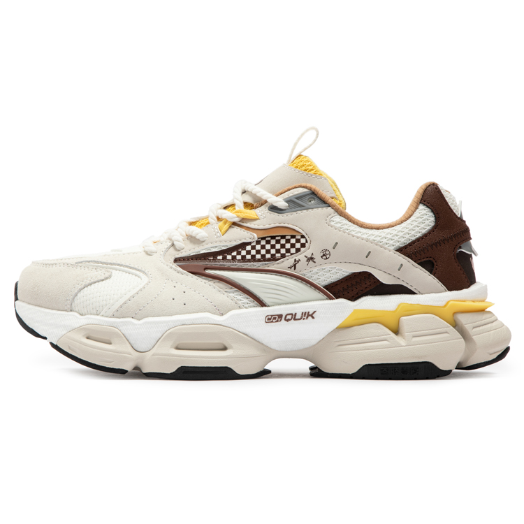 361° Легкие, противоскользящие и износостойкие повседневные кроссовки Spirit Eye PRO с низким верхом, мужские, цвет "перо" белый
361° Легкие, противоскользящие и износостойкие повседневные кроссовки Spirit Eye PRO с низким верхом, мужские, цвет "перо" белый