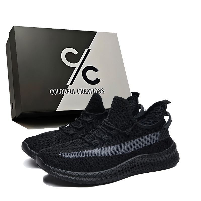 Нескользящие, износостойкие, дышащие низкие повседневные туфли для мужчин Colorful Creations, Black
Нескользящие, износостойкие, дышащие низкие повседневные туфли для мужчин Colorful Creations, Black