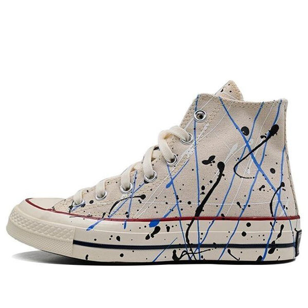Кроссовки chuck 70 high 'paint splatter - egret' Converse, белый
Кроссовки chuck 70 high 'paint splatter - egret' Converse, белый