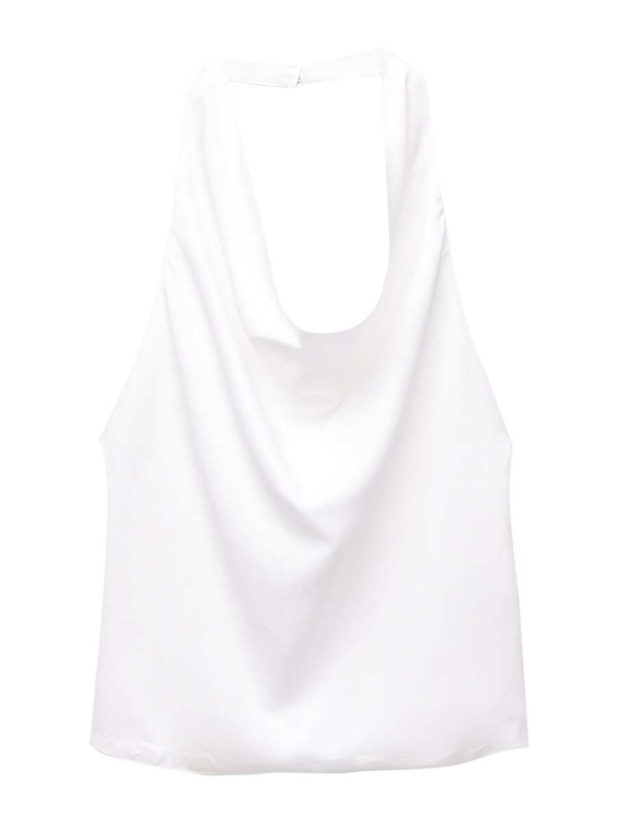 Топ Pull&Bear, белый 
Топ Pull&Bear, белый