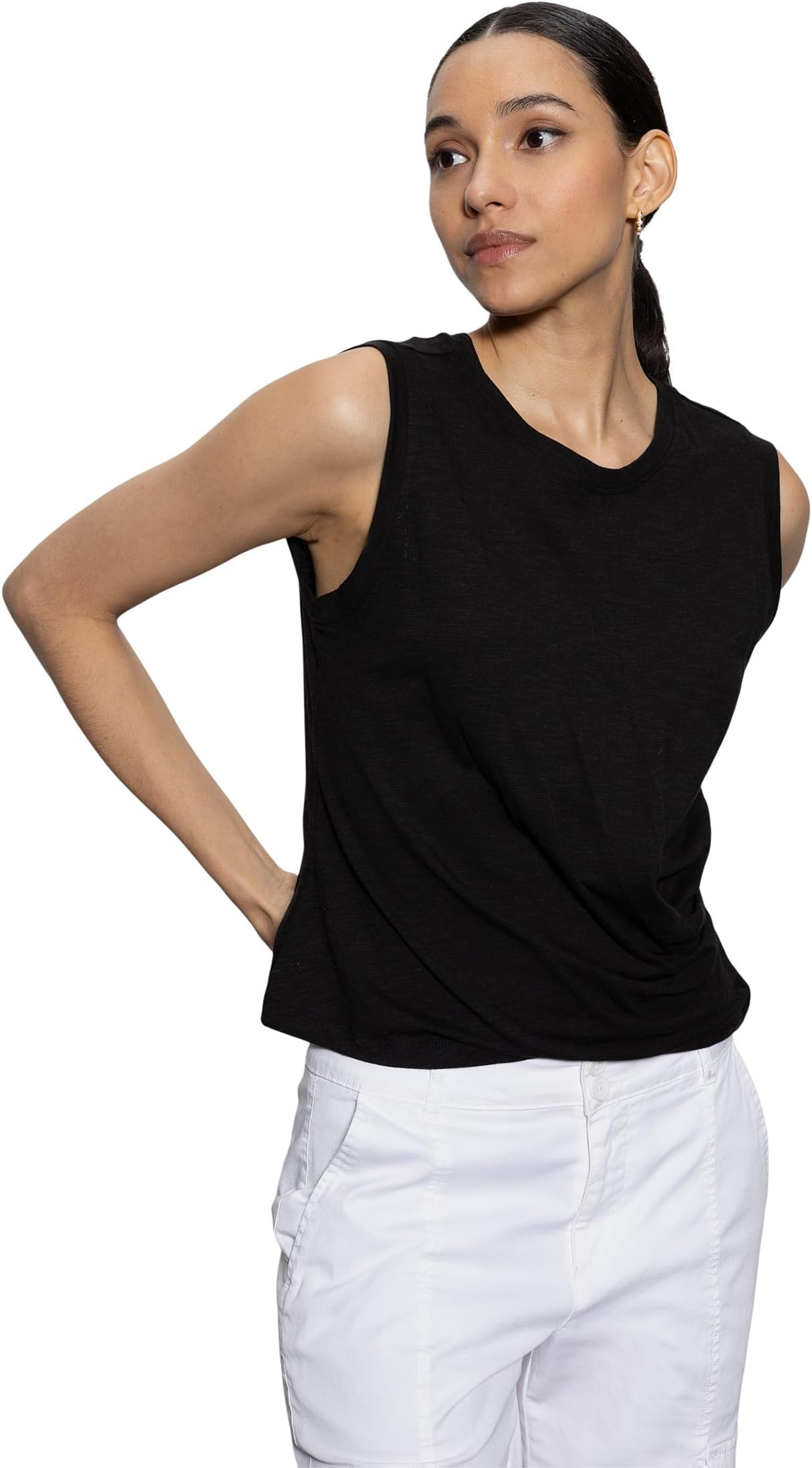 Топ Sanctuary Draped Tank, черный
Топ Sanctuary Draped Tank, черный