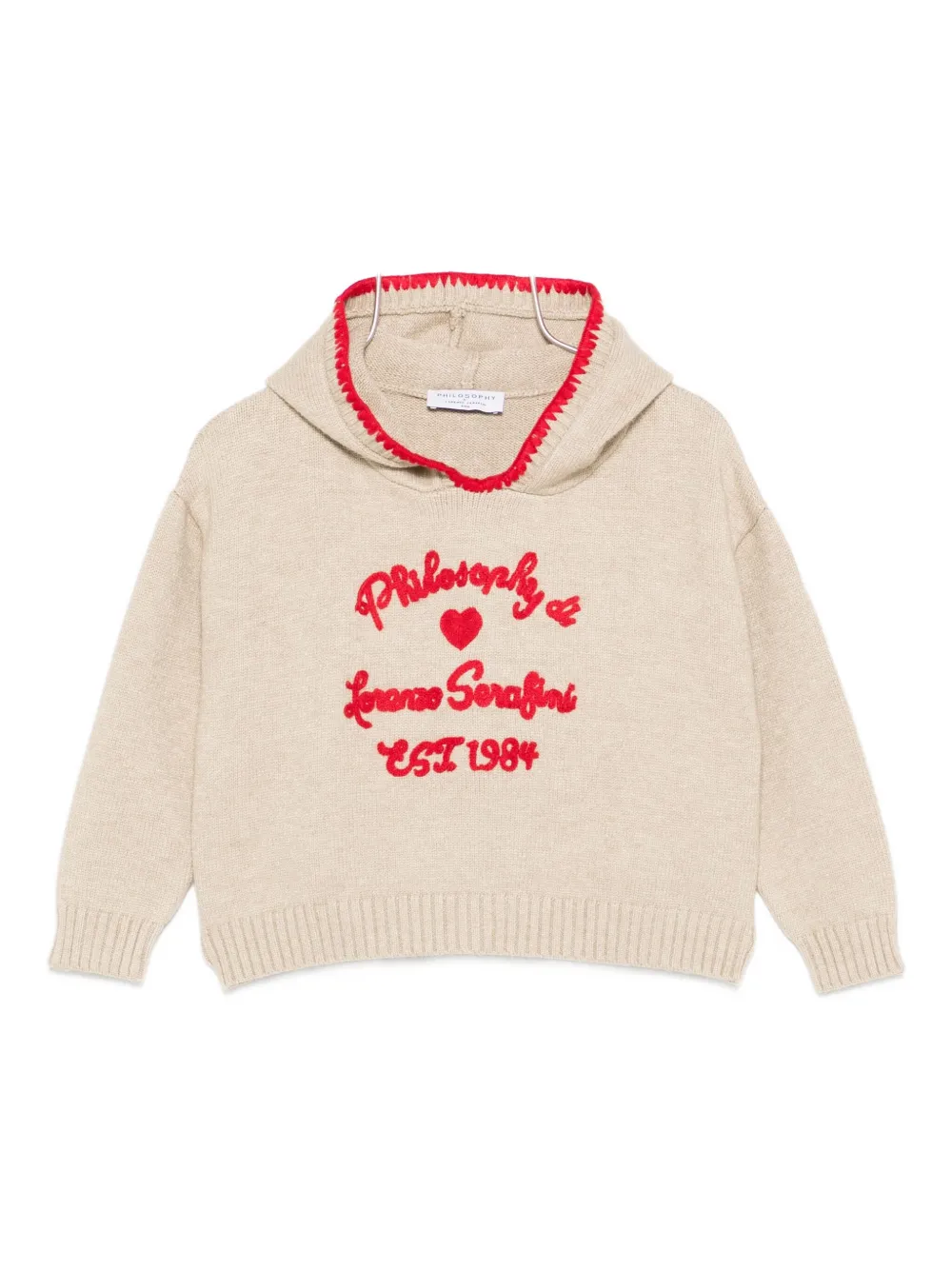 Вышитая толстовка с капюшоном Philosophy Di Lorenzo Serafini Kids, нейтральный
Вышитая толстовка с капюшоном Philosophy Di Lorenzo Serafini Kids, нейтральный