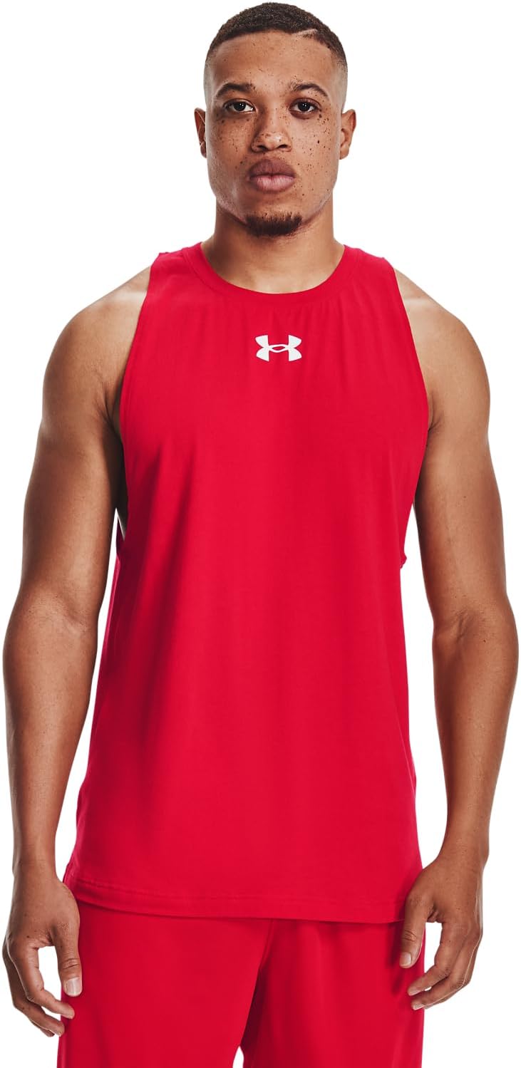 Under Armour мужская базовая хлопковая майка, Red (600)/Summit White
Under Armour мужская базовая хлопковая майка, Red (600)/Summit White