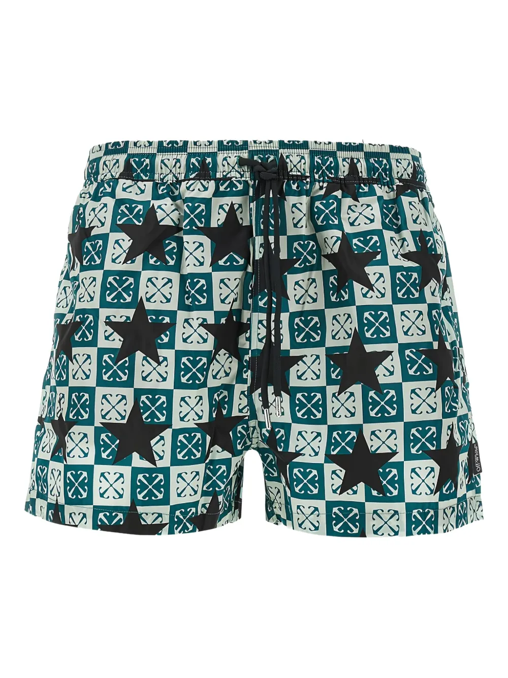 Плавки-шорты с принтом Arrow Stars OFF-WHITE, зеленый
Плавки-шорты с принтом Arrow Stars OFF-WHITE, зеленый