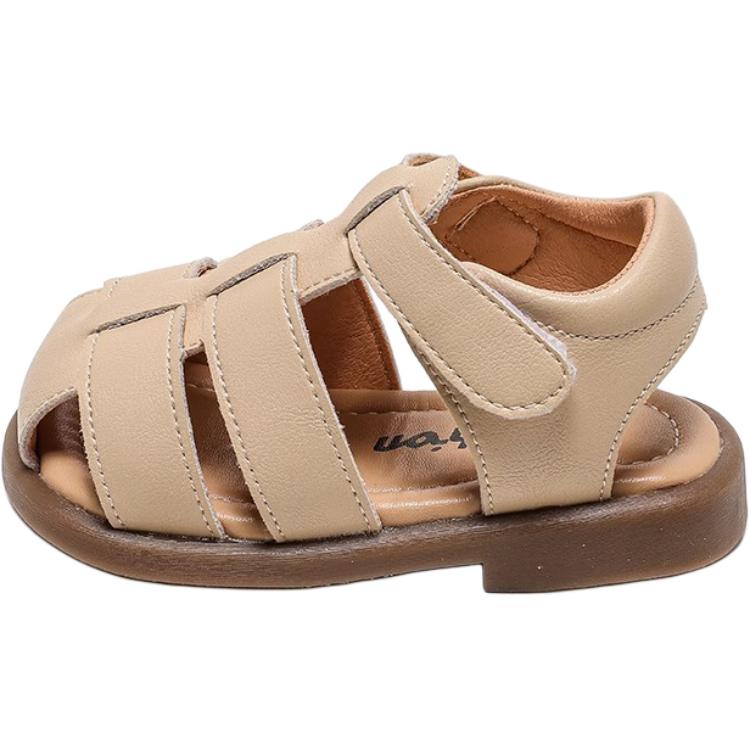 Детские сандалии с противоскользящей подошвой и дышащим верхом QINUOSHU, бежевый
Детские сандалии с противоскользящей подошвой и дышащим верхом QINUOSHU, бежевый