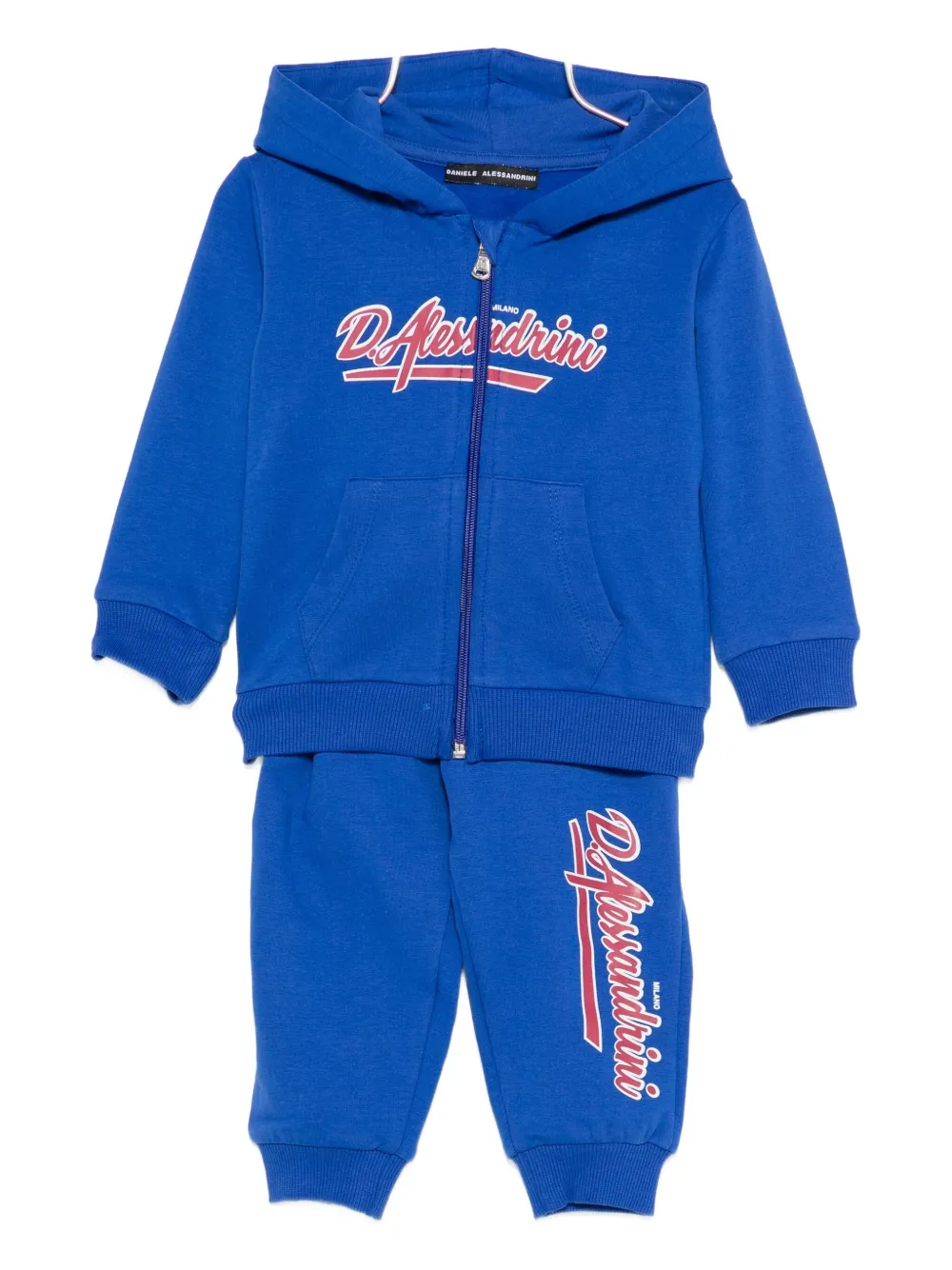 Спортивный костюм с капюшоном и принтом-логотипом Daniele Alessandrini Kids, синий
Спортивный костюм с капюшоном и принтом-логотипом Daniele Alessandrini Kids, синий
