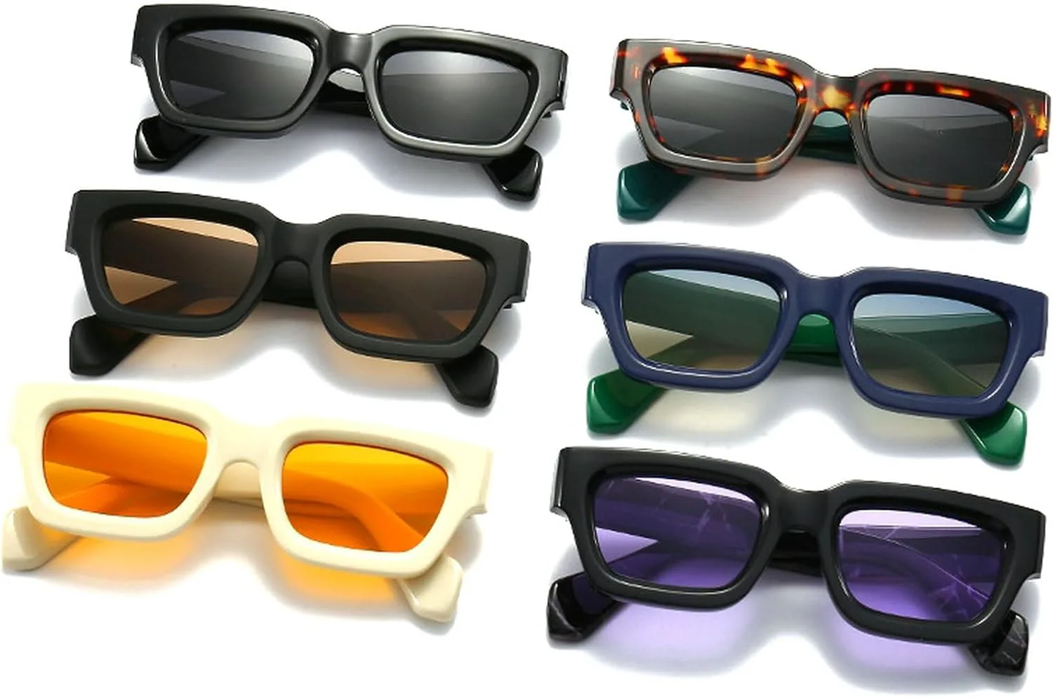 Модные квадратные солнцезащитные очки для мужчин и женщин, толстые прямоугольные солнцезащитные очки с защитой от УФ-излучения, дизайнерский стиль mincl, Red
Модные квадратные солнцезащитные очки для мужчин и женщин, толстые прямоугольные солнцезащитные очки с защитой от УФ-излучения, дизайнерский стиль mincl, Red