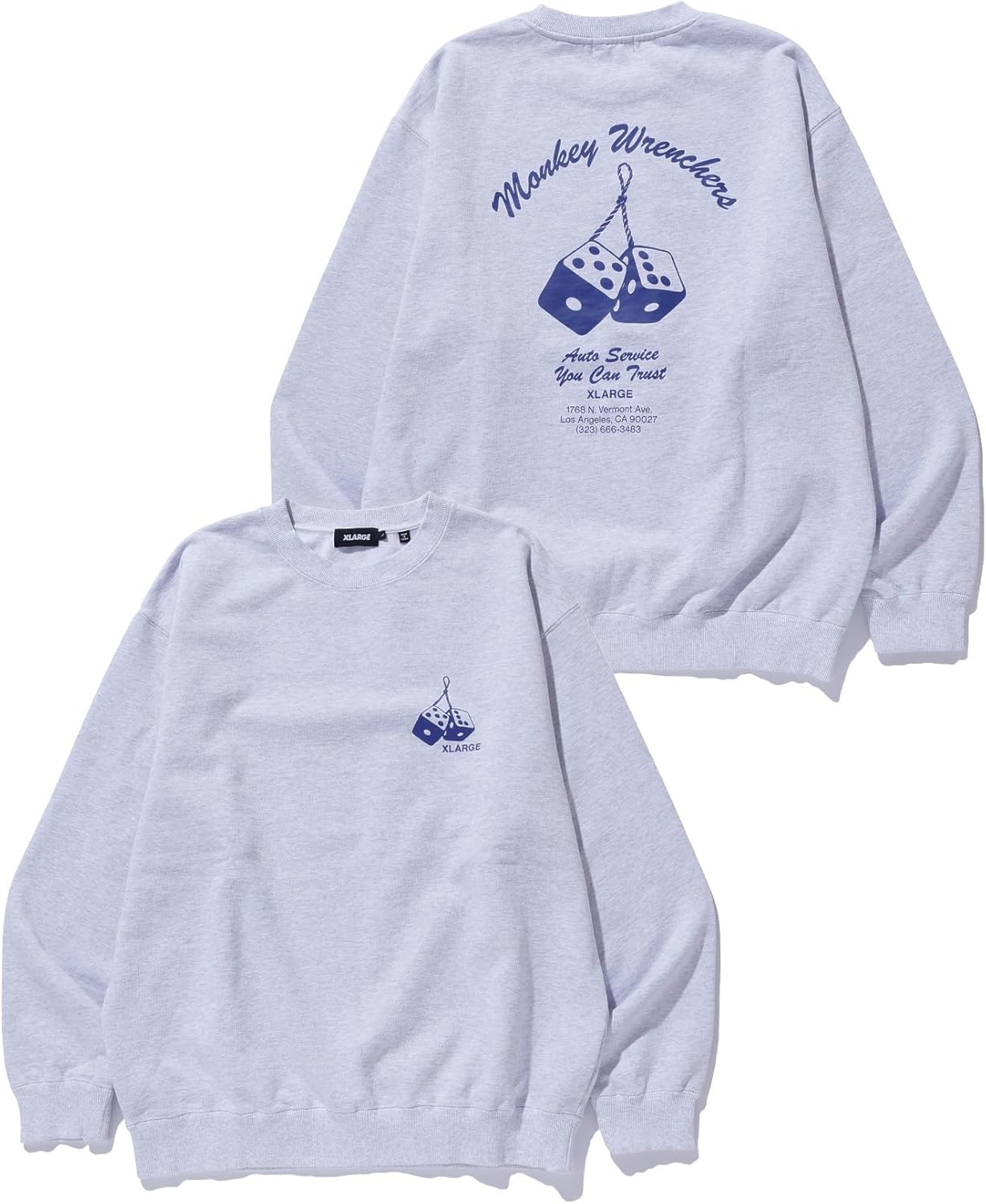 Мужская толстовка с круглым вырезом и надписью Monkey Vernchers размера XL Xlarge, пепельный
Мужская толстовка с круглым вырезом и надписью Monkey Vernchers размера XL Xlarge, пепельный