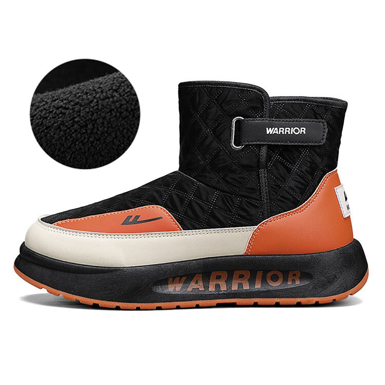 Зимние ботинки мужские черный/оранжевый Warrior
Зимние ботинки мужские черный/оранжевый Warrior