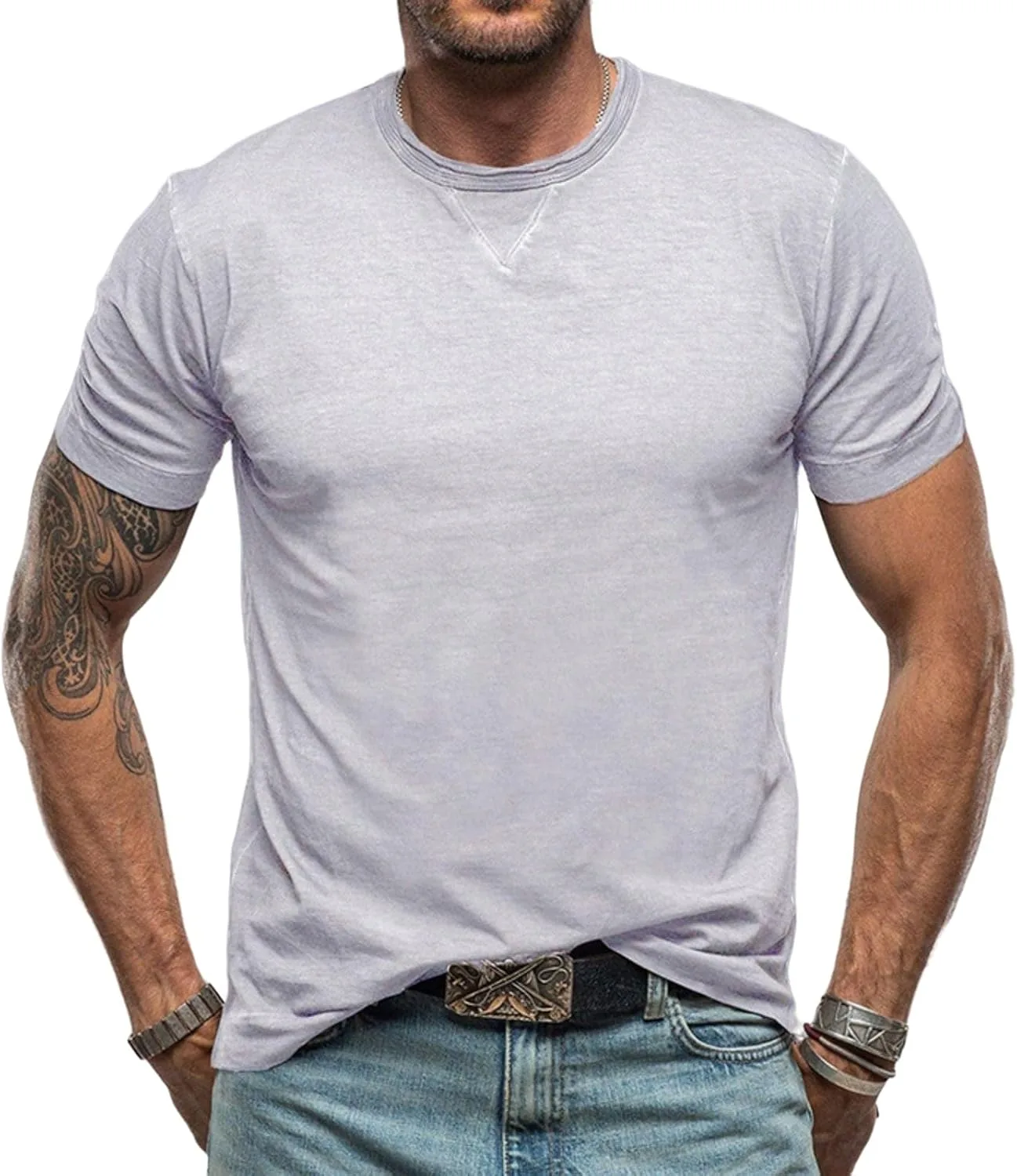 Мужская футболка для тренировок Crew Neck, короткий рукав, Regular-Fit LGHLMCL
Мужская футболка для тренировок Crew Neck, короткий рукав, Regular-Fit LGHLMCL