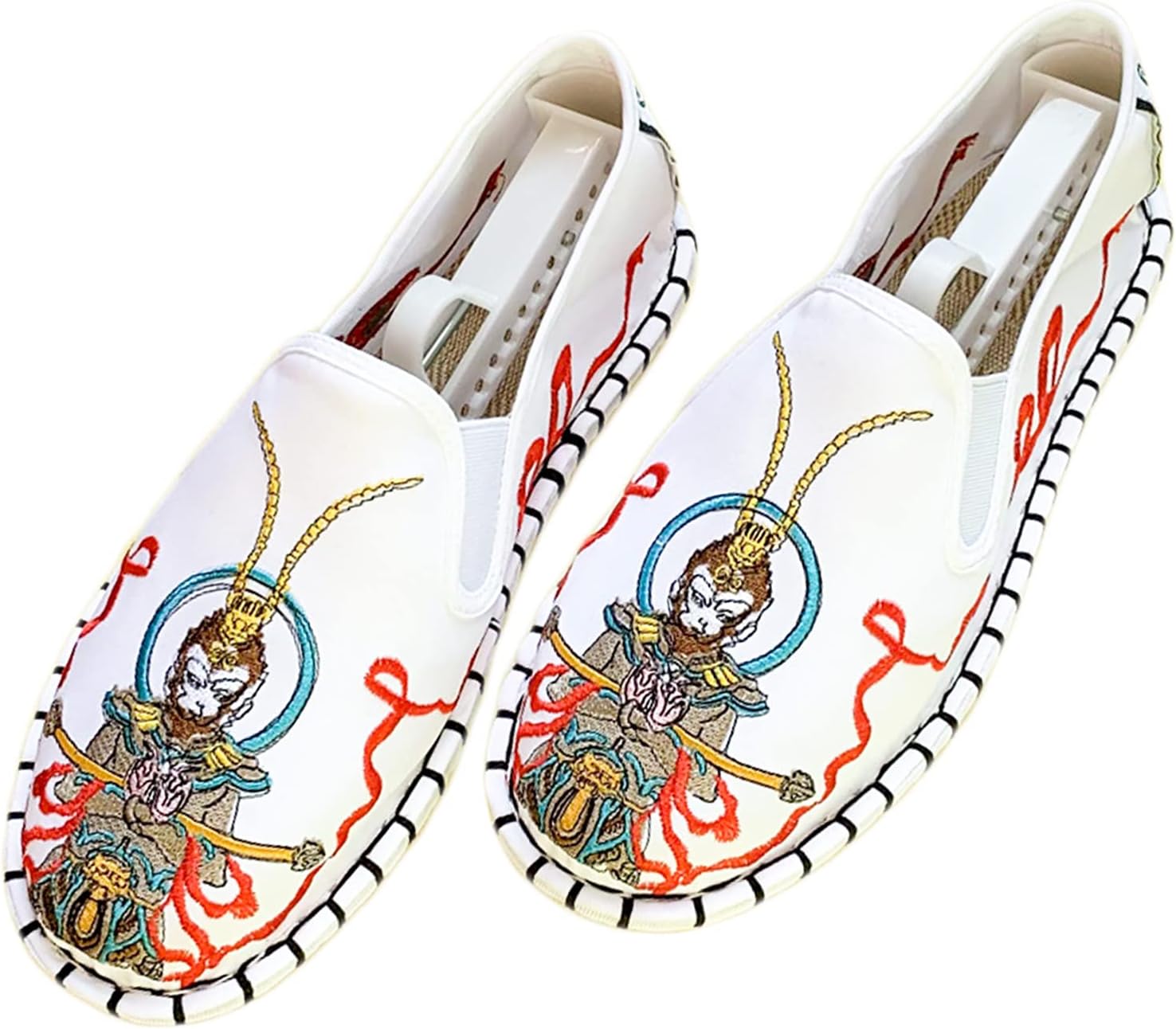 Вышитые туфли для Тайцзи и кунг-фу Tinymori, 12 стилей, унисекс, холщовые спортивные туфли для боевых искусств, традиционные китайские слипоны с противоскользящей подошвой для мужчин и женщин, Monkey King
Вышитые туфли для Тайцзи и кунг-фу Tinymori, 12 стилей, унисекс, холщовые спортивные туфли для боевых искусств, традиционные китайские слипоны с противоскользящей подошвой для мужчин и женщин, Monkey King