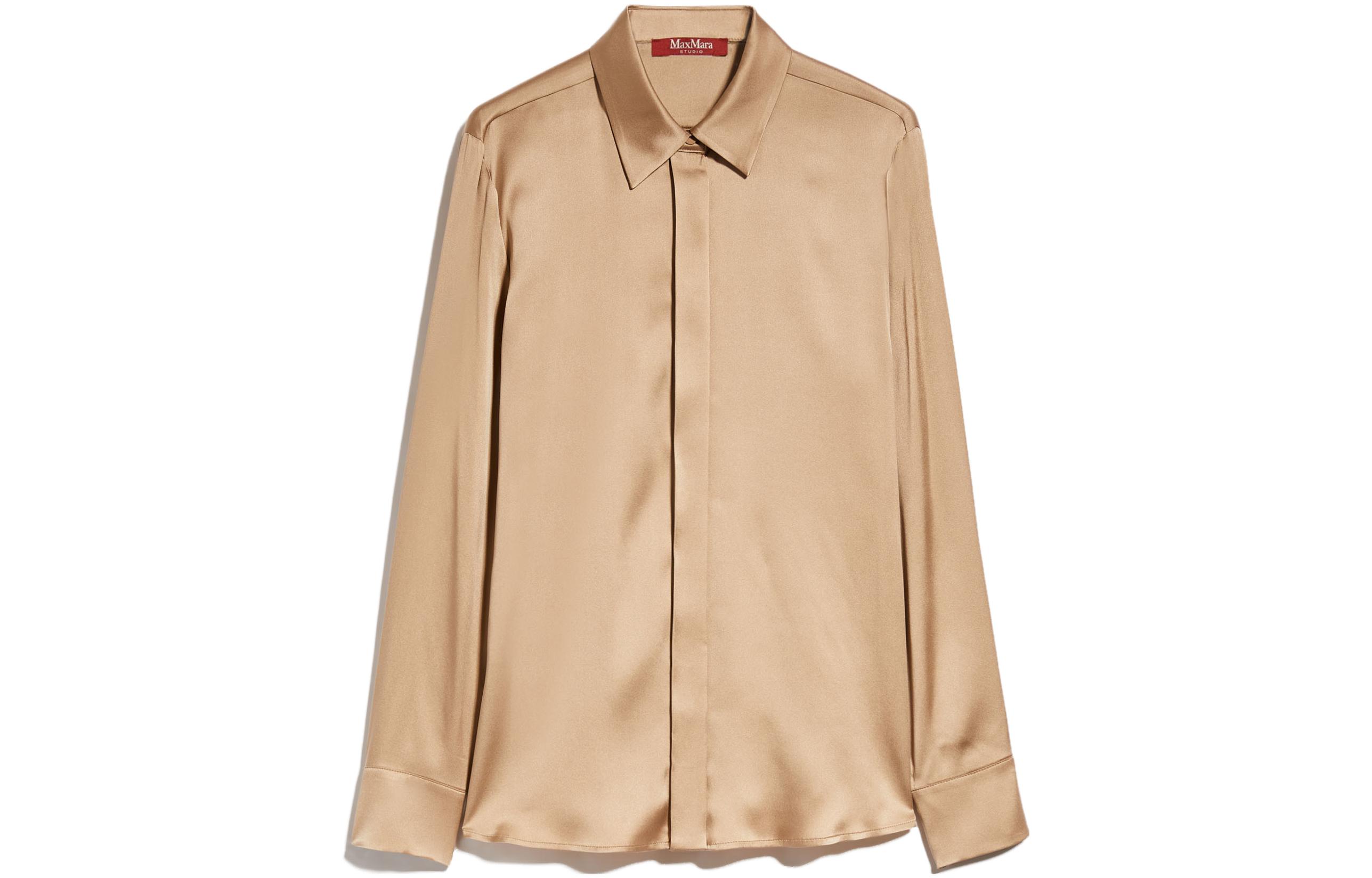 MaxMara Женская рубашка цвета хаки
MaxMara Женская рубашка цвета хаки