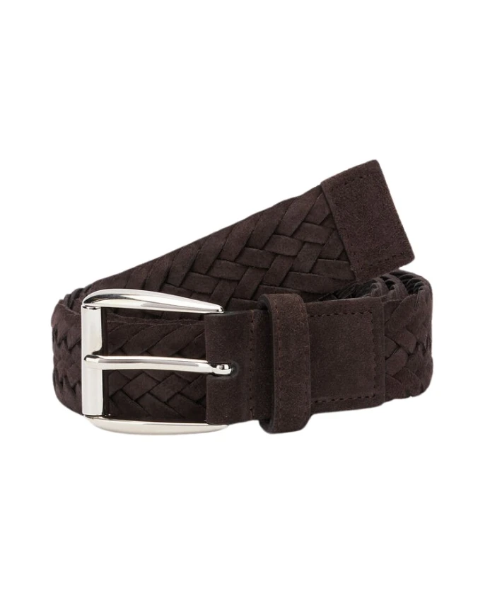 Замшевый ремень Brooks Brothers, коричневый
Замшевый ремень Brooks Brothers, коричневый