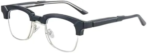 Женские солнцезащитные очки Fashion Square 2027 в стиле ретро с прозрачными линзами и полуметаллической оправой. Мужские очки в стиле ретро MTZJH, Black Silver Clear
Женские солнцезащитные очки Fashion Square 2027 в стиле ретро с прозрачными линзами и полуметаллической оправой. Мужские очки в стиле ретро MTZJH, Black Silver Clear