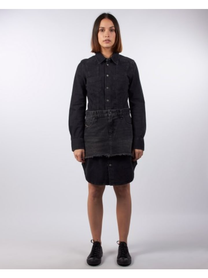 Платье до колена Diesel, деним
Платье до колена Diesel, деним