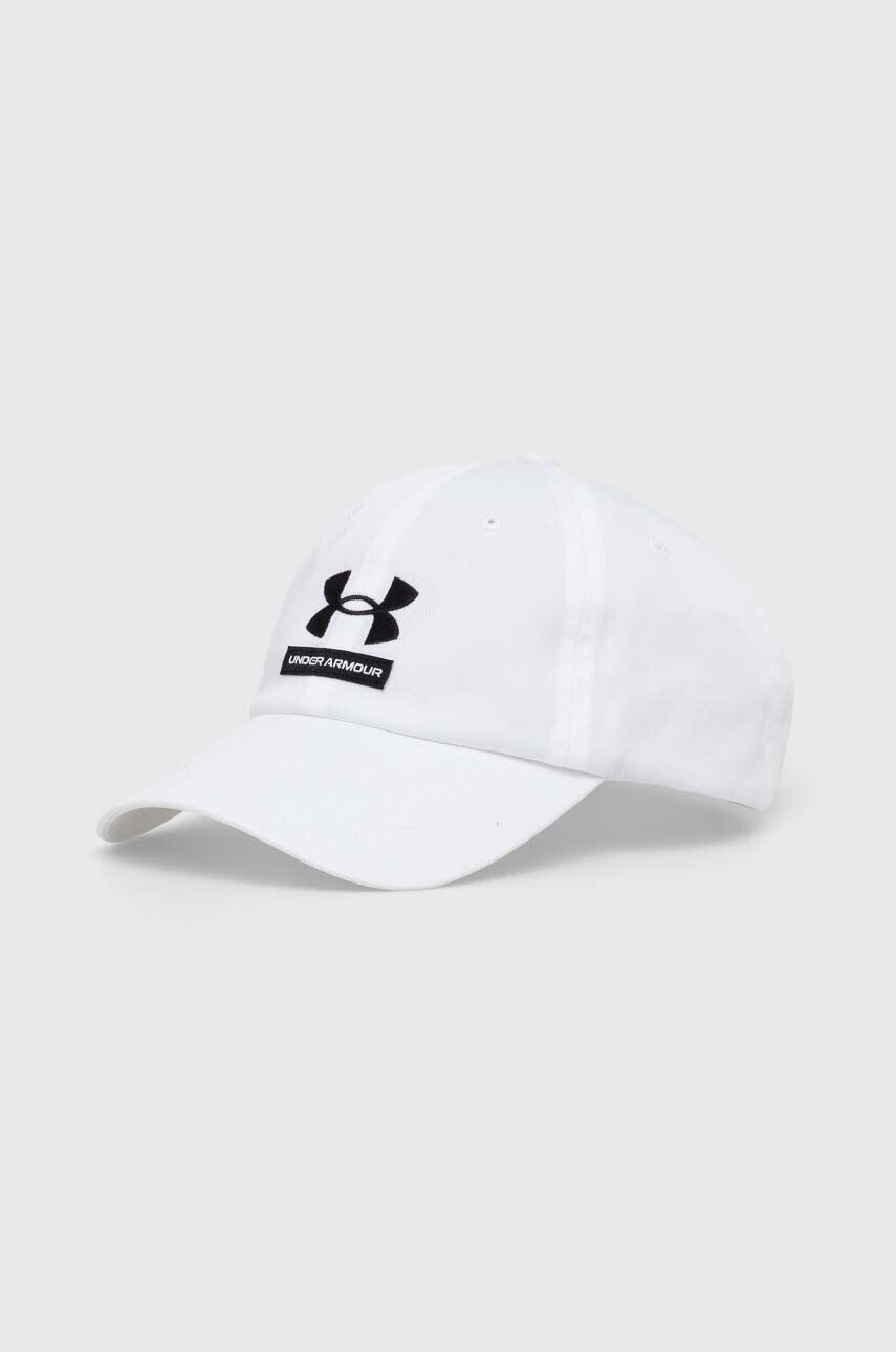 Бейсбольная кепка с логотипом Under Armour, белый
Бейсбольная кепка с логотипом Under Armour, белый