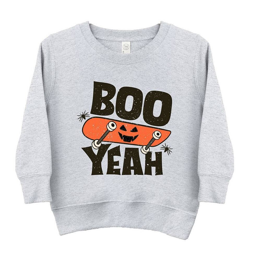 Толстовка с рисунком Boo Yeah Skateboard для малышей The Juniper Shop, цвет Heather Grey
Толстовка с рисунком Boo Yeah Skateboard для малышей The Juniper Shop, цвет Heather Grey