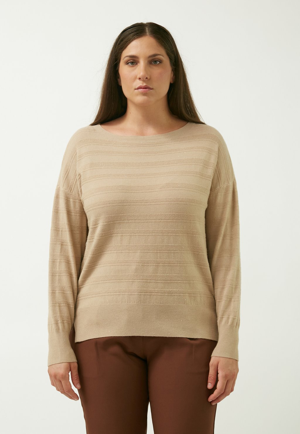 Джемпер BOAT NECK Maison Form'elle, бежевый
Джемпер BOAT NECK Maison Form'elle, бежевый