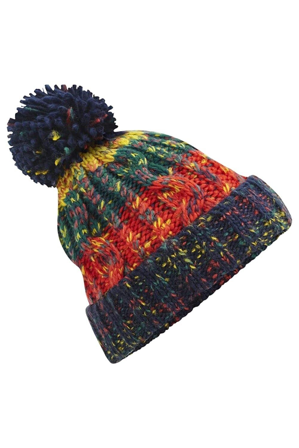 Шапка с помпоном «Штопор» Beechfield, мультиколор
Шапка с помпоном «Штопор» Beechfield, мультиколор