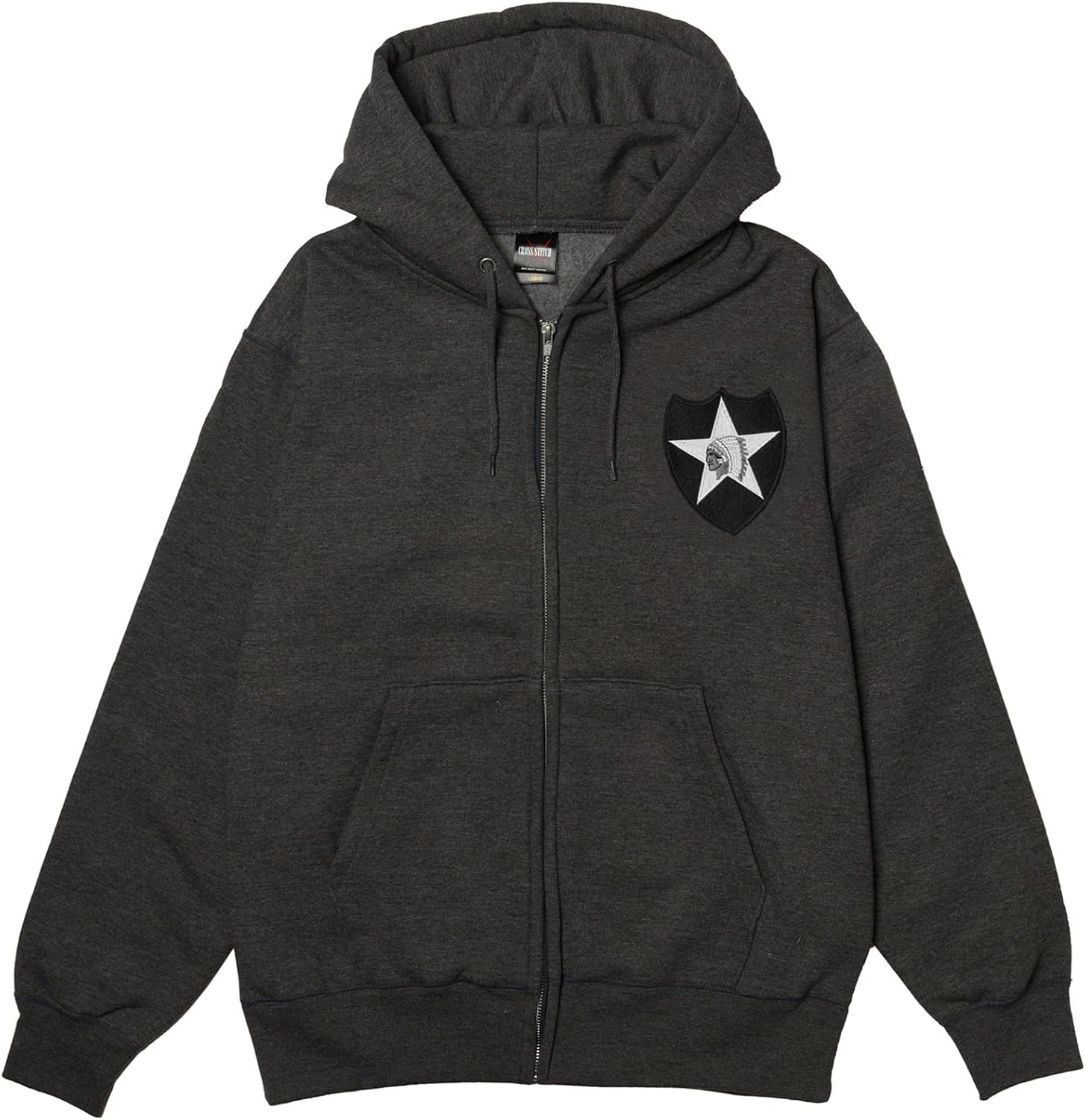 Толстовка с капюшоном в стиле F, нашивка с гербом армии США, флисовая подкладка, толстовка на молнии, цвет угольно-серый F-Style
Толстовка с капюшоном в стиле F, нашивка с гербом армии США, флисовая подкладка, толстовка на молнии, цвет угольно-серый F-Style