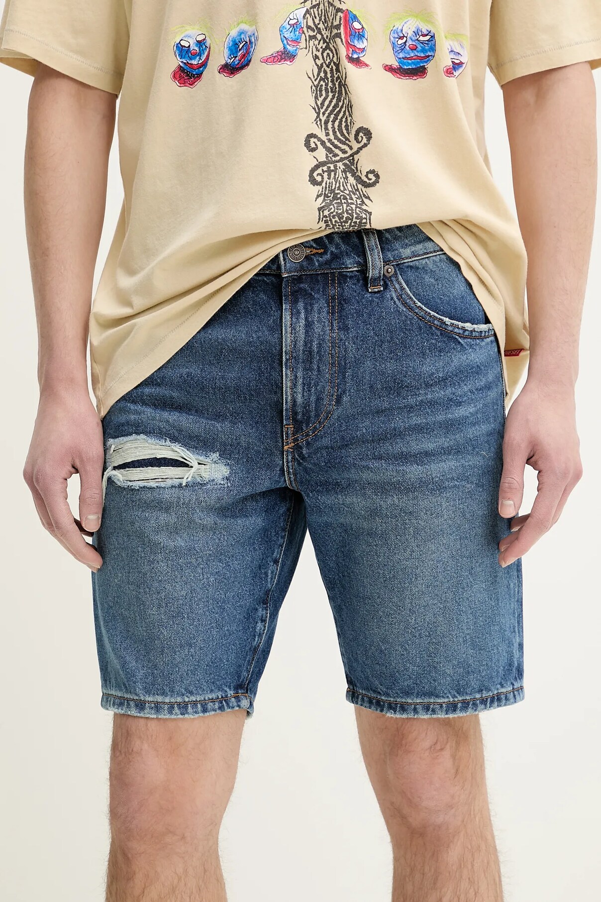 Шорты джинсовые D-FIN SHORTS Diesel, синий
Шорты джинсовые D-FIN SHORTS Diesel, синий