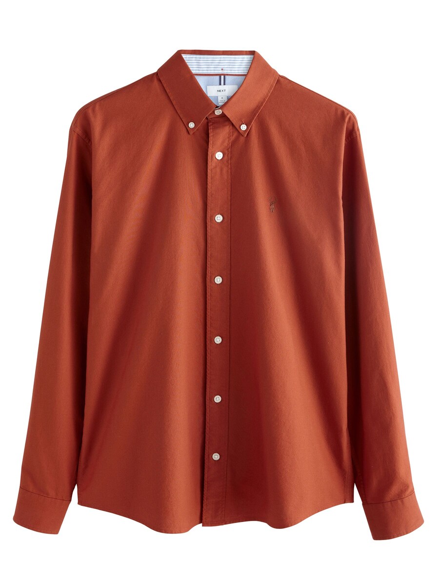 Рубашка на пуговицах классического кроя Next, красный 
Рубашка на пуговицах классического кроя Next, красный