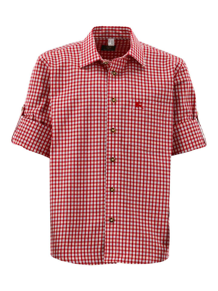 Детская традиционная рубашка Slamo, средне-красного цвета OS-Trachten
Детская традиционная рубашка Slamo, средне-красного цвета OS-Trachten