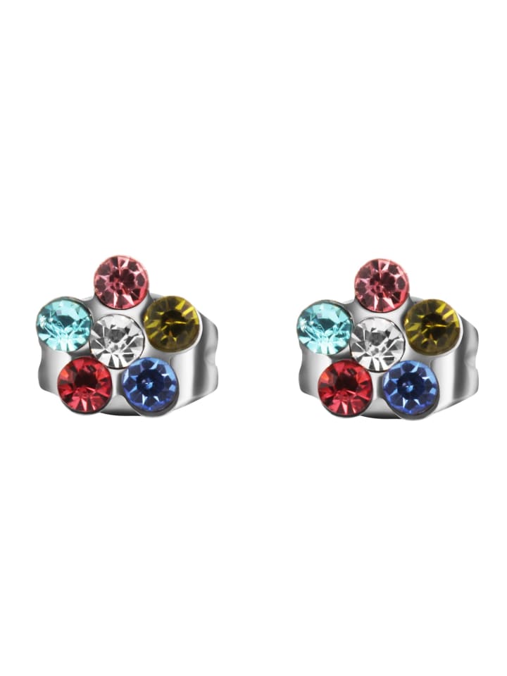 Adeliás Серьги для девочек - серьги-гвоздики из нержавеющей стали со стразами серебристого цвета
Adeliás Серьги для девочек - серьги-гвоздики из нержавеющей стали со стразами серебристого цвета