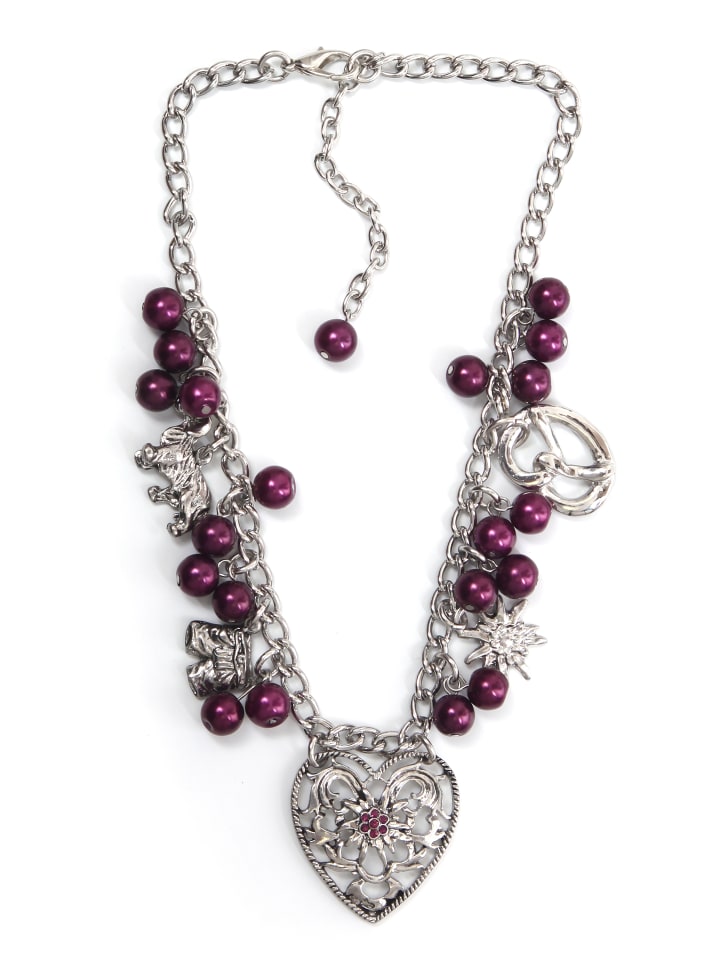 Allgäu Rebell Традиционное ожерелье «Варис» фиолетового цвета
Allgäu Rebell Традиционное ожерелье «Варис» фиолетового цвета