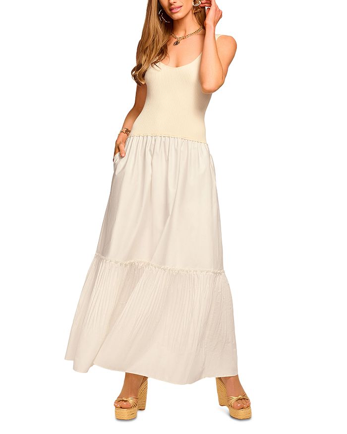 Платье Dawson с комбинированной отделкой и круглым вырезом Ramy Brook, слоновая кость/кремовый
Платье Dawson с комбинированной отделкой и круглым вырезом Ramy Brook, слоновая кость/кремовый