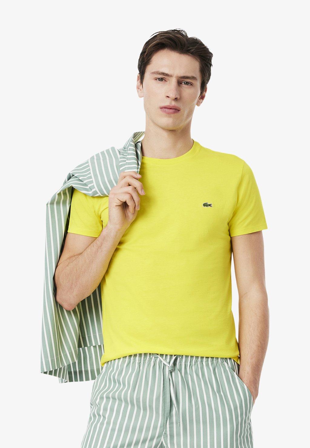 Базовая футболка Lacoste, желтый
Базовая футболка Lacoste, желтый