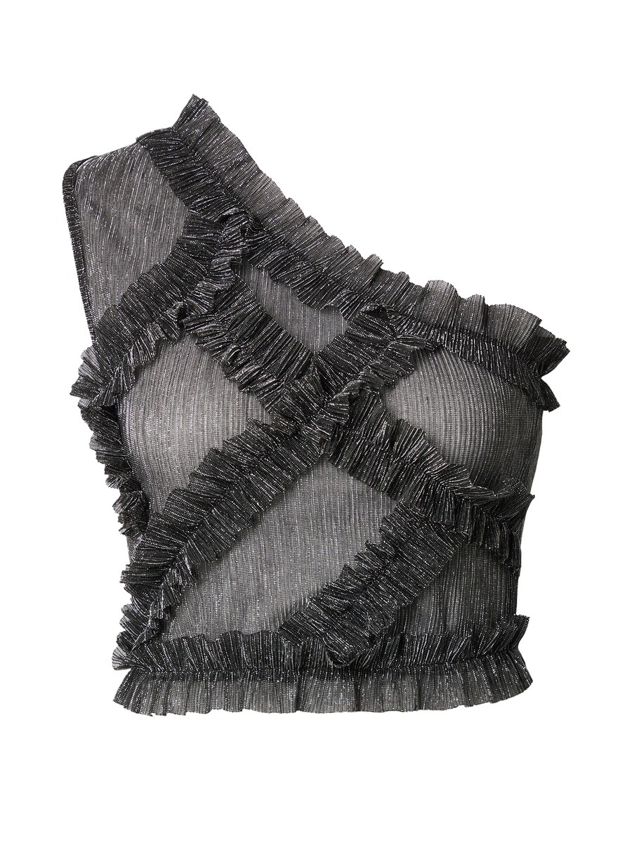 Топ Guido Maria Kretschmer Women Mara, серебряный
Топ Guido Maria Kretschmer Women Mara, серебряный