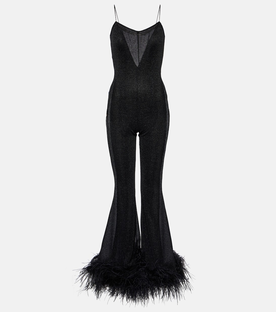 Комбинезон с перьями Oséree, черный
Комбинезон с перьями Oséree, черный