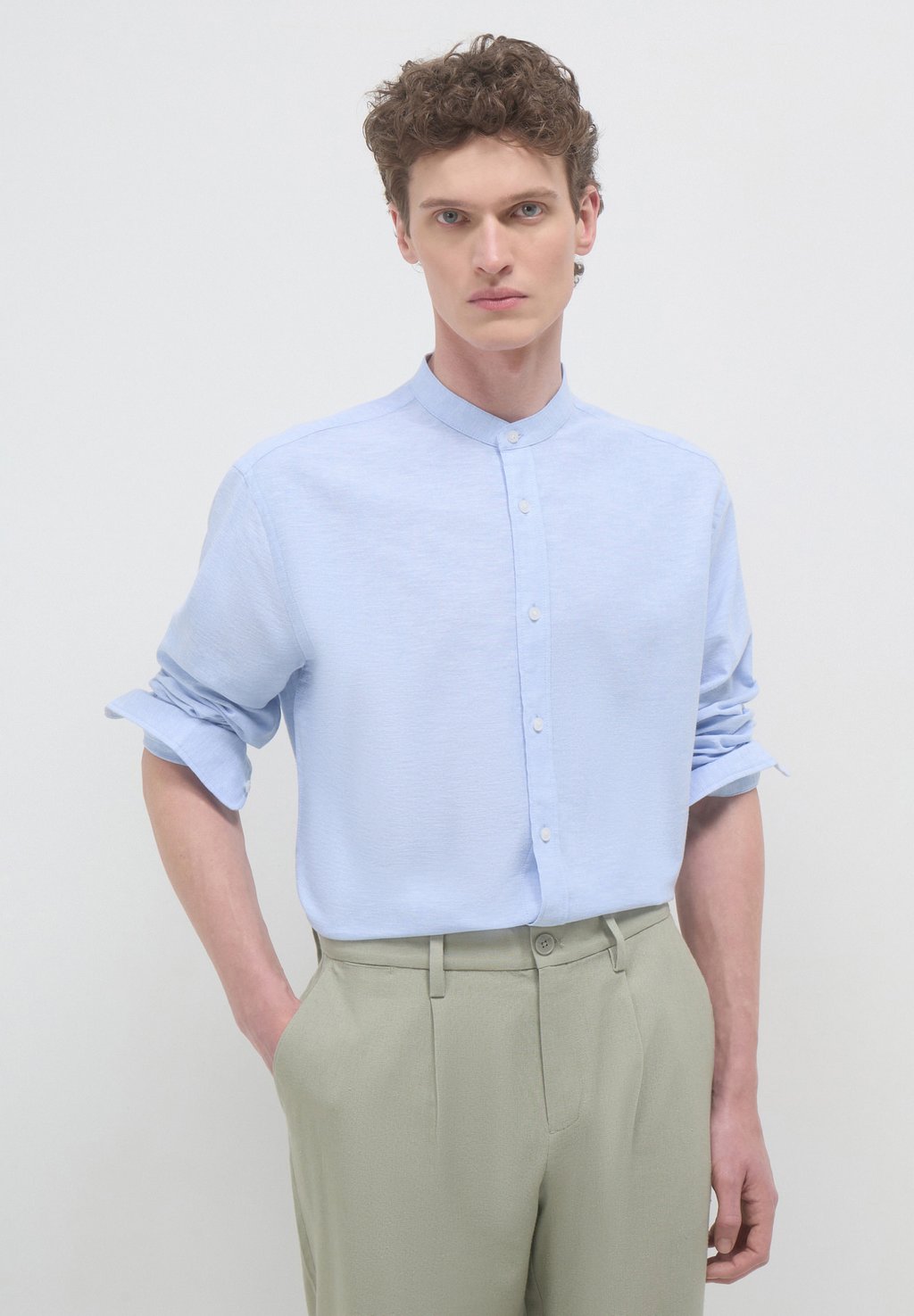 Рубашка COREANA Calliope, цвет Celeste Melange
Рубашка COREANA Calliope, цвет Celeste Melange