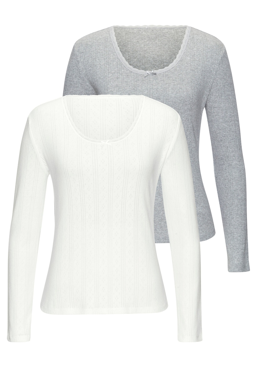 Рубашка VIVANCE, Mottled Grey/White
Рубашка VIVANCE, Mottled Grey/White