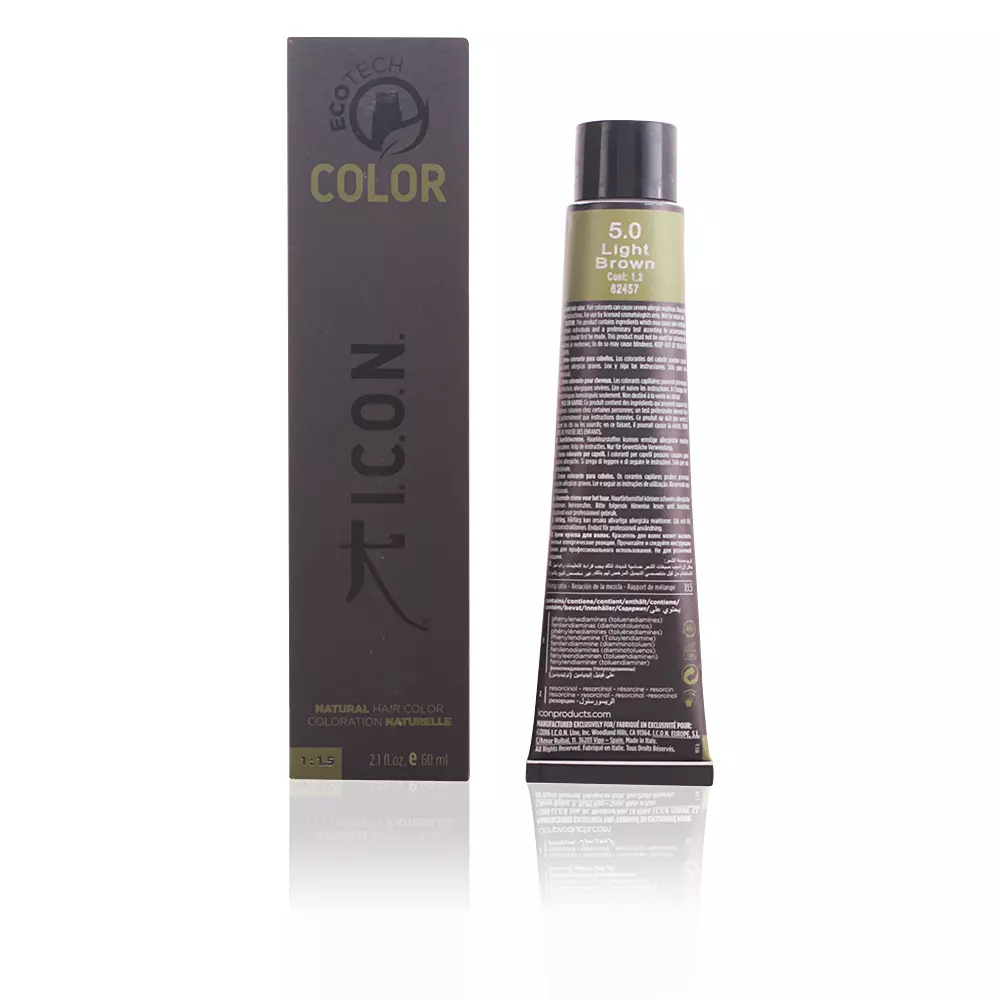 Краска для волос Ecotech color natural color I.C.O.N., цвет 5.0 light brown, 60 мл.
Краска для волос Ecotech color natural color I.C.O.N., цвет 5.0 light brown, 60 мл.