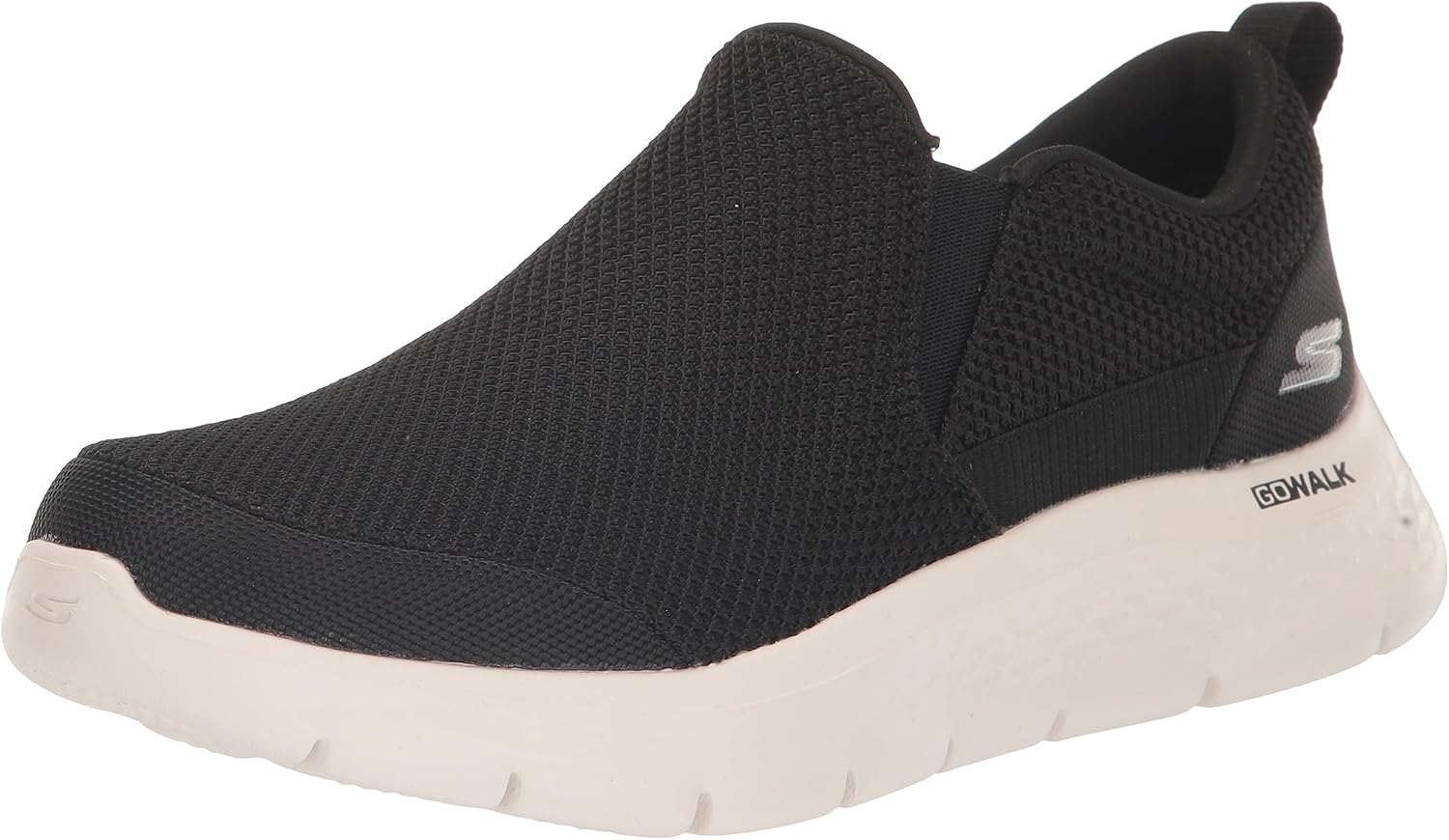 Мужские кроссовки Skechers GoWalk Flex - спортивные слипоны для прогулок с амортизирующей подошвой с воздушным охлаждением, белый/черный
Мужские кроссовки Skechers GoWalk Flex - спортивные слипоны для прогулок с амортизирующей подошвой с воздушным охлаждением, белый/черный