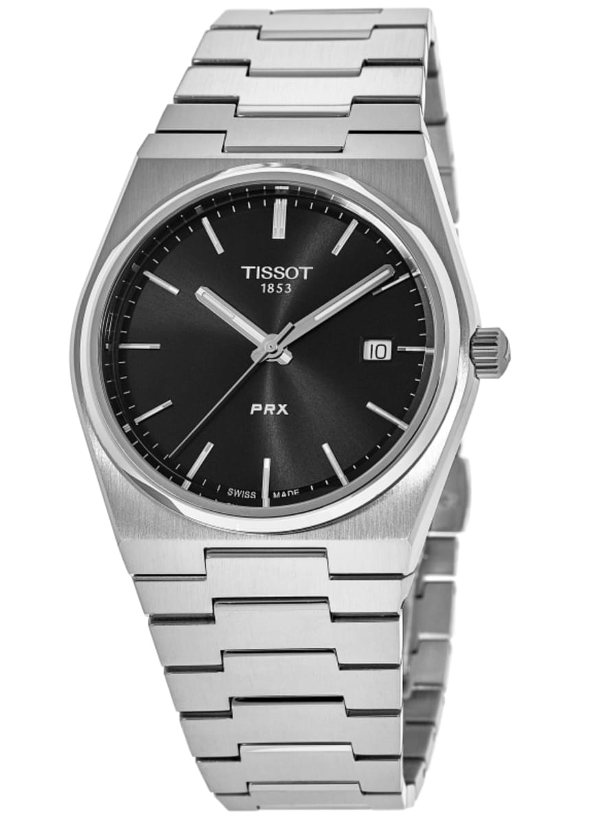 Мужские часы Tissot PRX Quartz с черным циферблатом и стальным корпусом T137.410.11.051.00
Мужские часы Tissot PRX Quartz с черным циферблатом и стальным корпусом T137.410.11.051.00