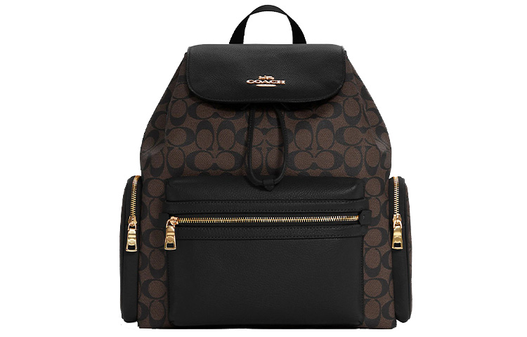 Coach Детский рюкзак из парусины с кожаной отделкой, сумка для мамы, большой рюкзак, унисекс, черный/коричневый
Coach Детский рюкзак из парусины с кожаной отделкой, сумка для мамы, большой рюкзак, унисекс, черный/коричневый